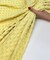 Yellow Minky Dot Fabric by the Yard, 60" Wide Ultra-Soft Plush Minky Fabric for Baby Blankets, Nursery Decor, Plush Toys & Sewing